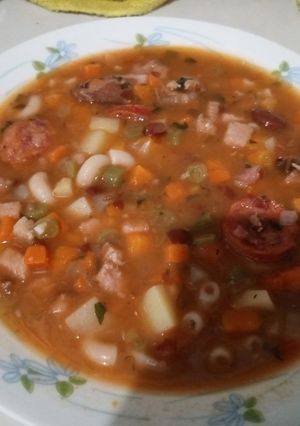 Una foto de Minestrone