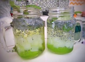 Foto resep Melon mint squash