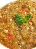 Mint and Chibad(Cucumis Callosus) Chutney