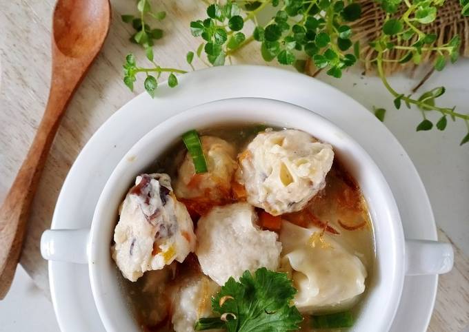 Resep Bakso Ikan Tenggiri Kuah Oleh Yuyun S Cookpad