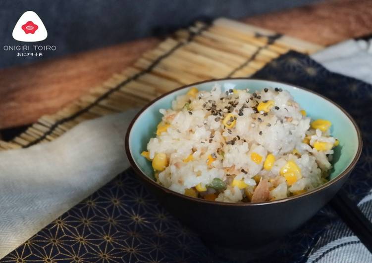 Tuna Corn Rice コーンとツナの炊き込みご飯