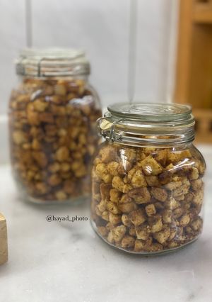 صورة لوصفة خبز الشوربة او السلطة 😻