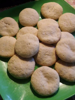 Una foto de Cookies de manteca y coco