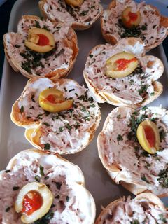 Une photo de Corolles wraps thon et surimi