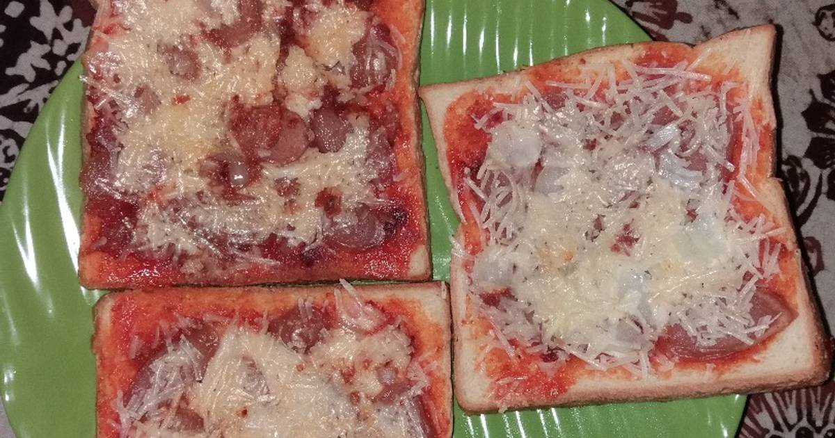 Resep Pizza Roti Tawar Tanpa Oven Oleh Mami Yos Cookpad