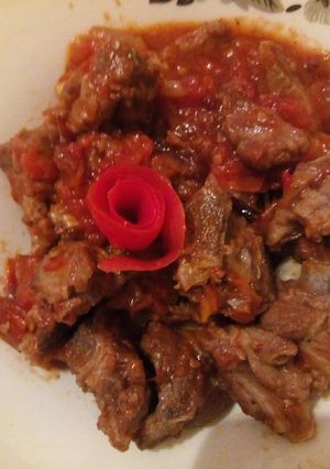 A picture of Lamb stew#festiveseasoncontest_Kakamega.