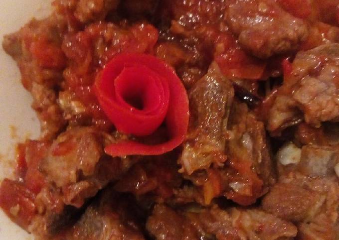 Recipe of Quick Lamb stew #festiveseasoncontest_Kakamega