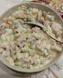 "Оливье" с мясом