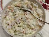 "Оливье" с мясом