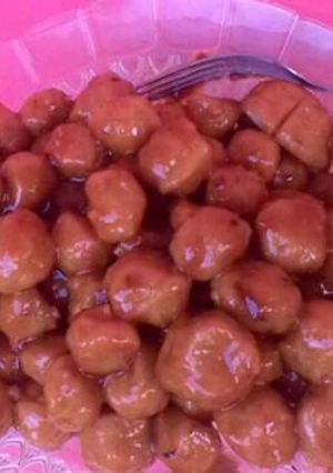Foto resep Bakso pedas manis
