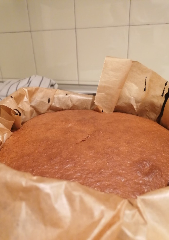 Una foto de Bizcocho de chocolate