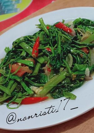 Foto resep Tumis kangkung saus tiram