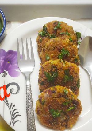 A picture of Kidney Beans Cutlets.