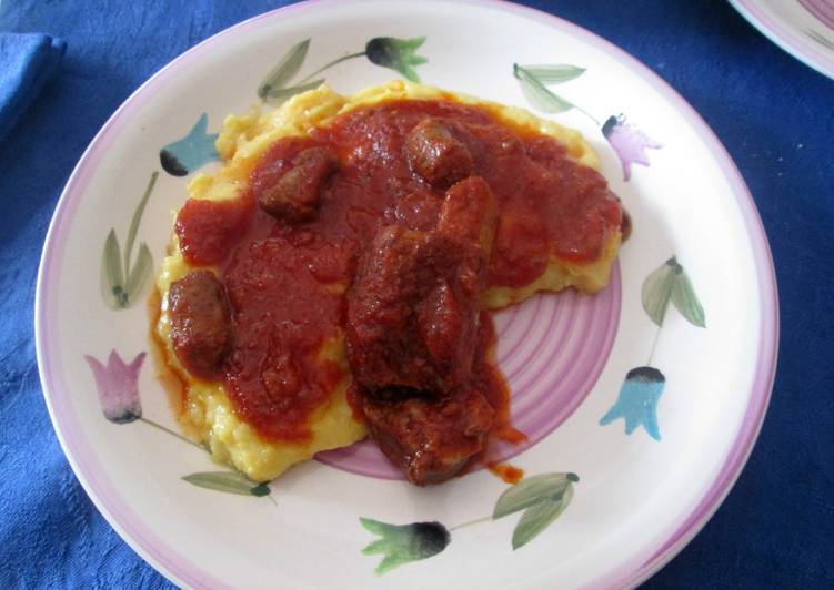 Polenta con sugo di maiale