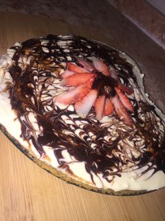 صورة لوصفة كيكة بسكوت الشاهي بطريقتي 😋