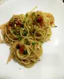 Garlic Spaghetti