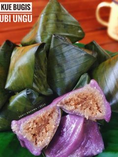 Foto resep Kue Bugis Ubi Ungu
