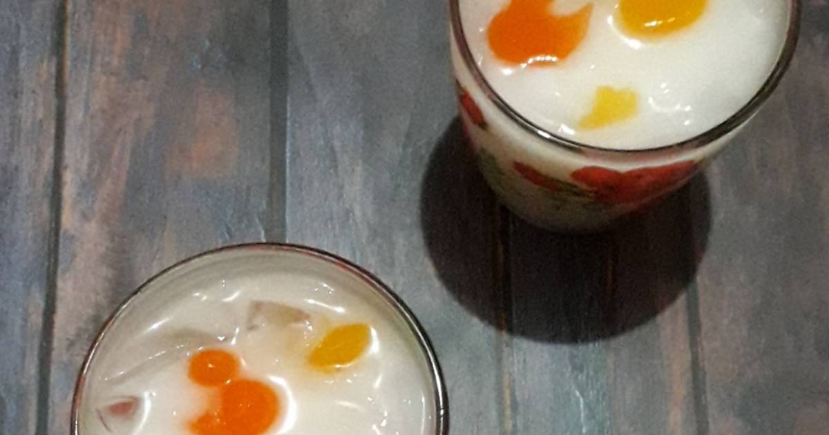 Resep Es Kopyor Jelly Oleh Ani Brilian Cookpad