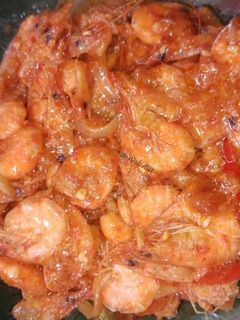 Foto resep Udang saus padang, simpel