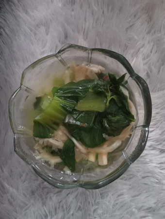 Easy Way Make Sayur bening pakcoy+jamur tiram+kemangi the Awesome  Perfect