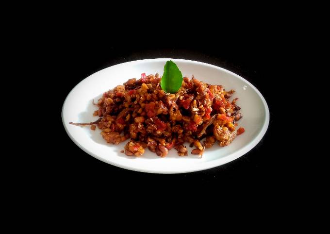 Anti Ribet, Bikin Tempe Teri Kacang Balado Wajib Dicoba