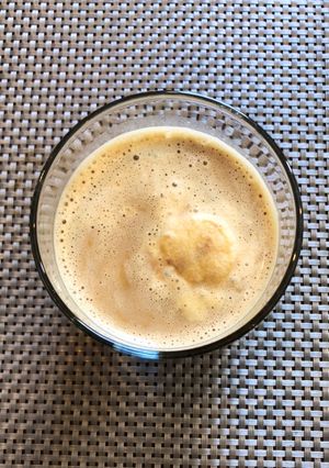 Una foto de Café cremoso de arequipe ☕️🍦