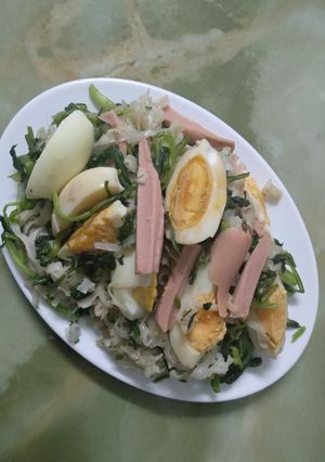 Hình của món Mỳ gạo xào.