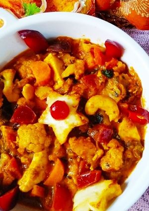 A picture of Veg. Kadhai.