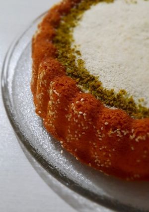 عکسی از دستور کیک شنی