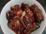 Gambar dendeng sapi basah ketumbar