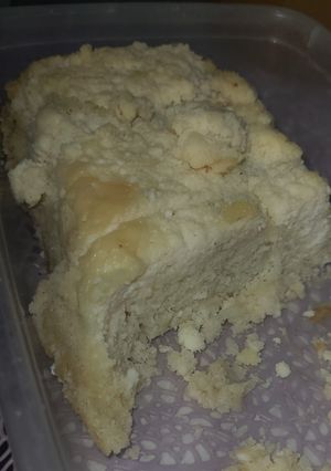 Una foto de Budín de Coco con Ricotta
