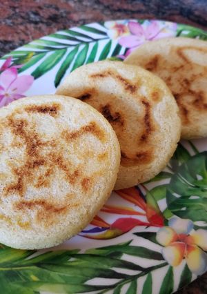 Una foto de Arepas venezolanas