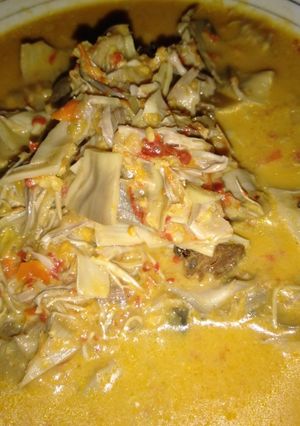Foto resep Gulai jantung pisang/ jantung pisang kuah santan