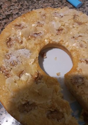 Una foto de Bizcochuelo con yogurt