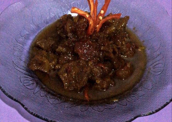 Daging kambing kecap ♥️