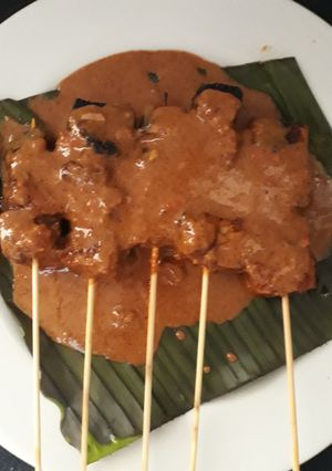 Foto resep Sate Tempe Bumbu Kacang