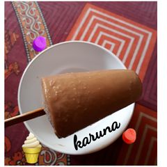 A picture of Pista Rose Icecream.