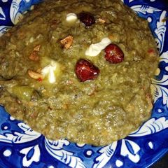 A picture of Palak Mong masoor ki Daal ka saag.