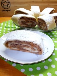 Almás kelt rétes recept fotója