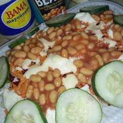 A picture of Simple salad recipe.