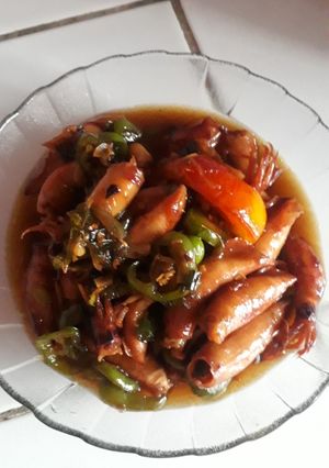 Foto resep Asin cumi oseng pedas