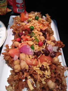 A picture of Potato Fried Chat.