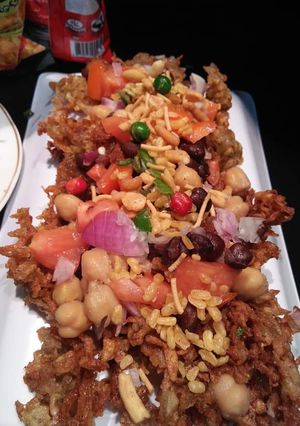 A picture of Potato Fried Chat.