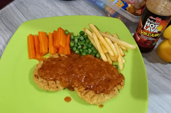 Cara Gampang Menyiapkan Steak Tempe Enak simple sederhana, Lezat