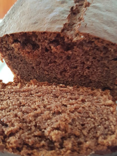 Una foto de Bizcocho de chocolate sin huevo