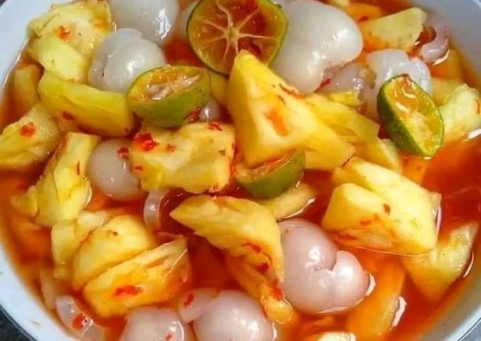 Cara bikin Acar Nanas Rambutan Cara bikin Acar Nanas Rambutan
