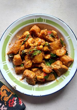 Foto resep Tahu udang bumbu kemangi