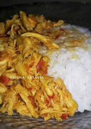 Foto resep Ayam Suwir Pedas