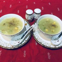 A picture of Sweet Corn Soup.