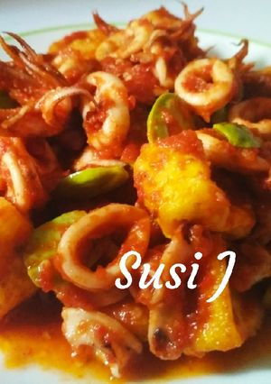 Foto resep Balado cumi tahu
